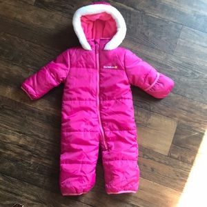 12 month toddler girls snowsuit